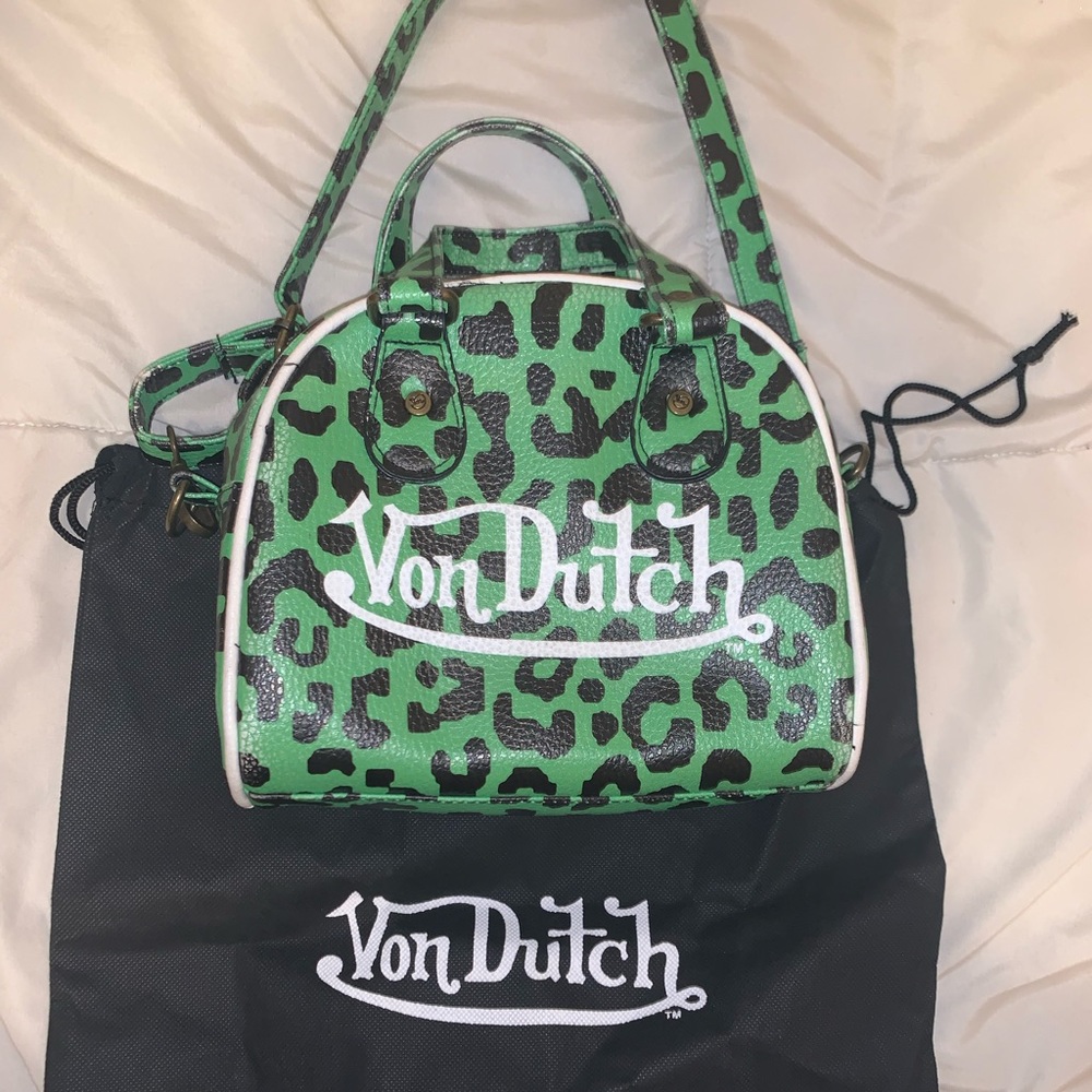 Von Dutch mini bowling bag